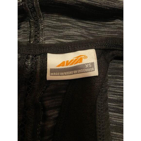 Women’s Avia Twist Back Black Tank Top XS Workout Exercise Activewear - Picture 4 of 11